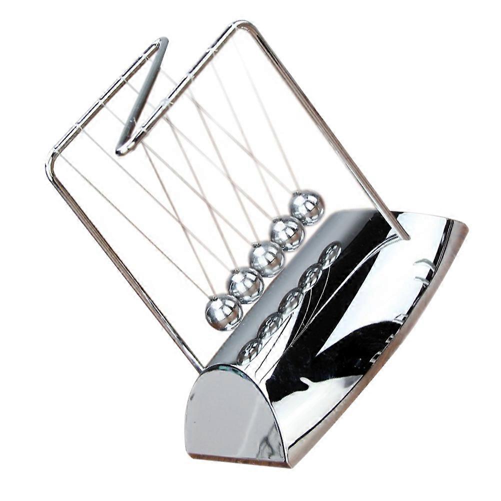 Z Shape Newton Balance Ball Ornament   Physics Science Desk Decor for Office & Home   Educational Cradle Craft   Unique Desktop Adornment for Fun