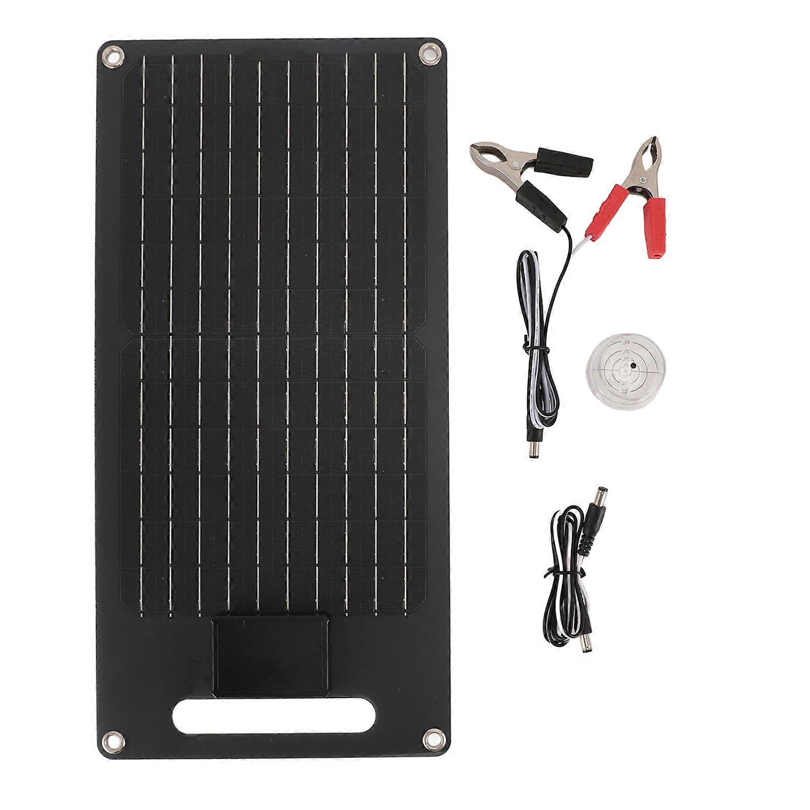 Practical 50W 12V Flexible Solars Panel Designs Accessory for Multipurpose Charging Needs in Campers Yachts and Car
