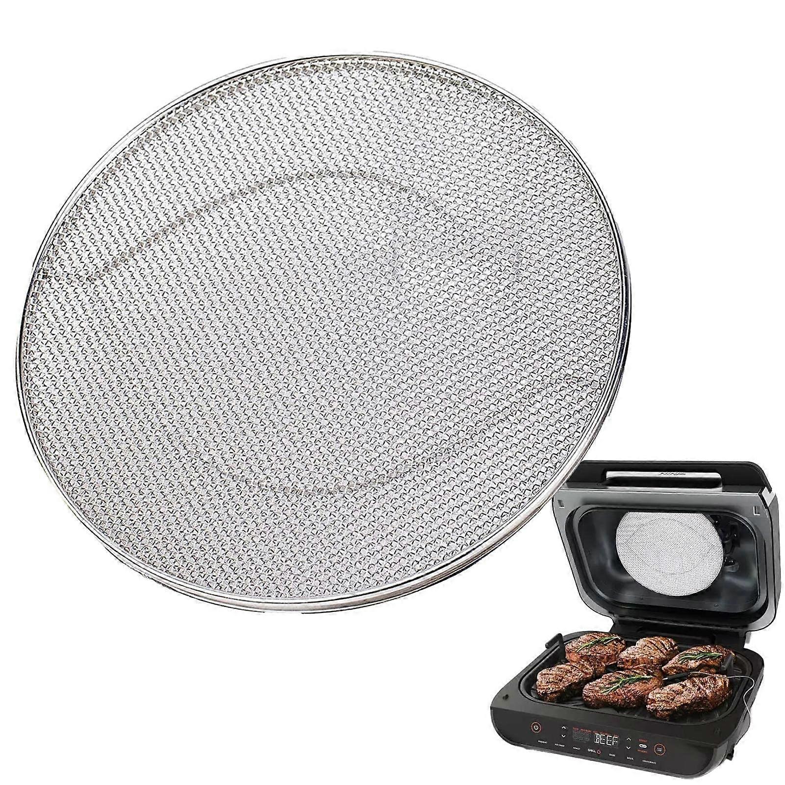 Stainless Steel Splash Guard for Ninja FG551 Foodi, 6in1 Hot Air Fryer Accessories