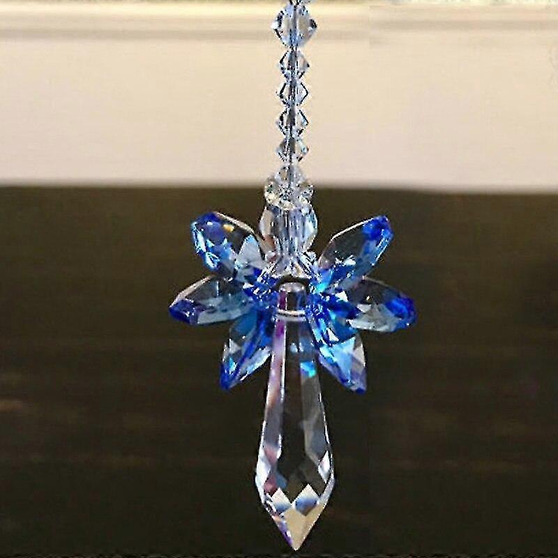 Rainbow Guardian Angel Crystal Sun Catcher