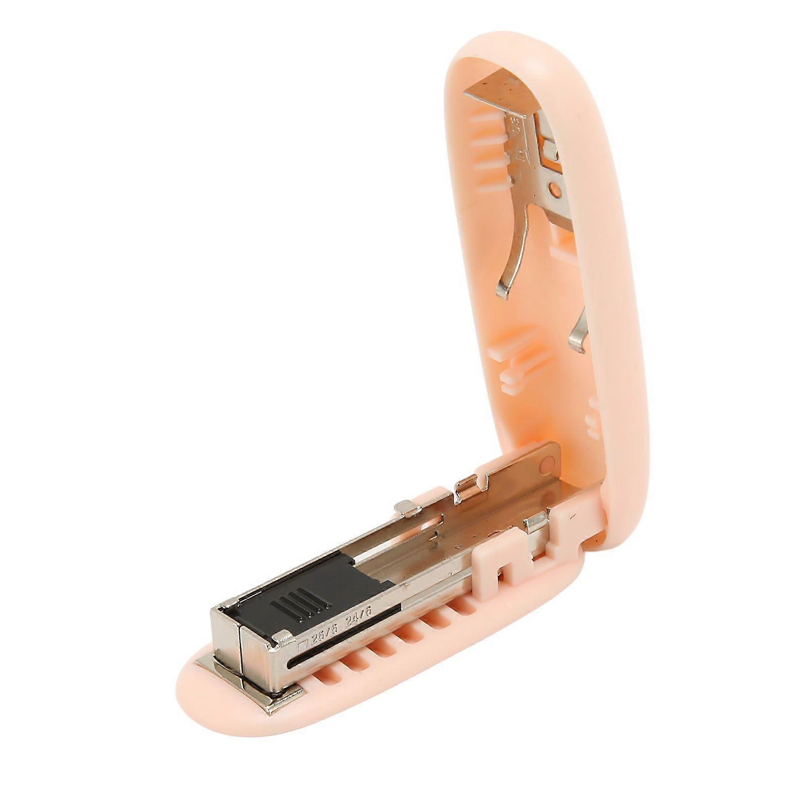 2025 Latest Model  4Pcs Portable Stapler Foldable Storage Effort Saving Lever