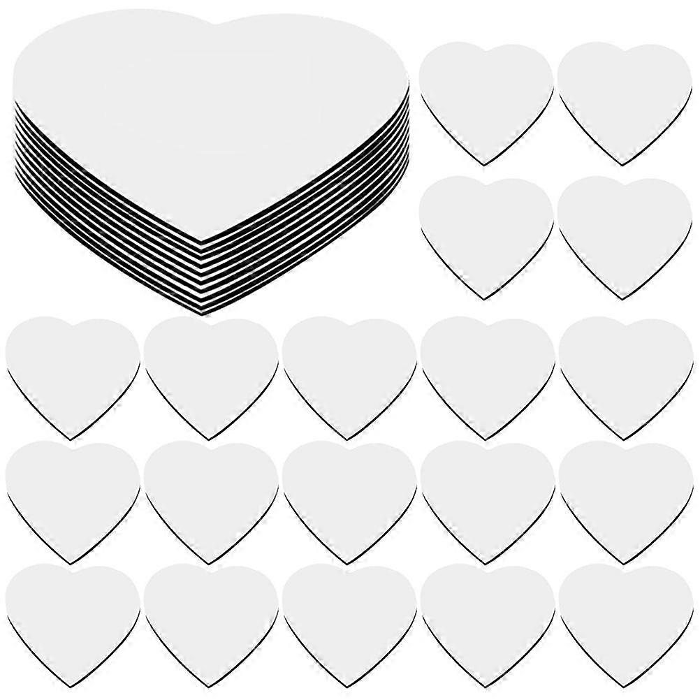 Here's a polished and professional product description for your **Heart Shape Glossy Polymer Sublimation Fridge Magnets**:
**30pcs Heart Shape