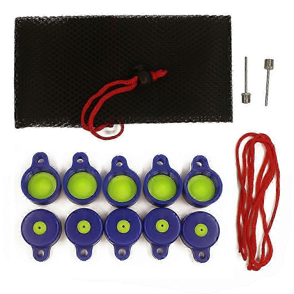Outdoor High-pressure Bottle Cap Shooting Target Includes 10 Big Blast Caps