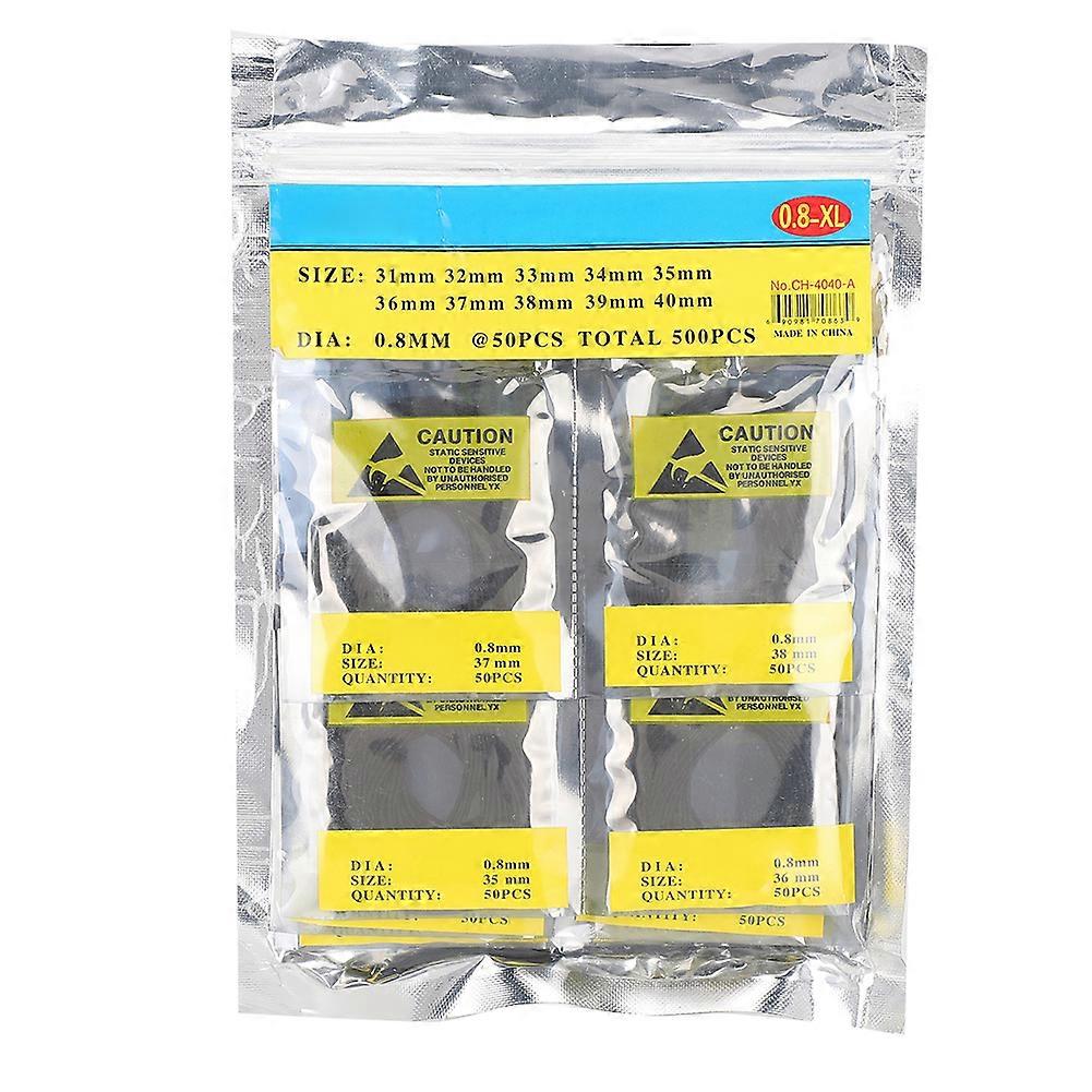 Waterproof Round Watch Gaskets O Ring Washers Watch Accessory 0.8mm XL(Thick Type)