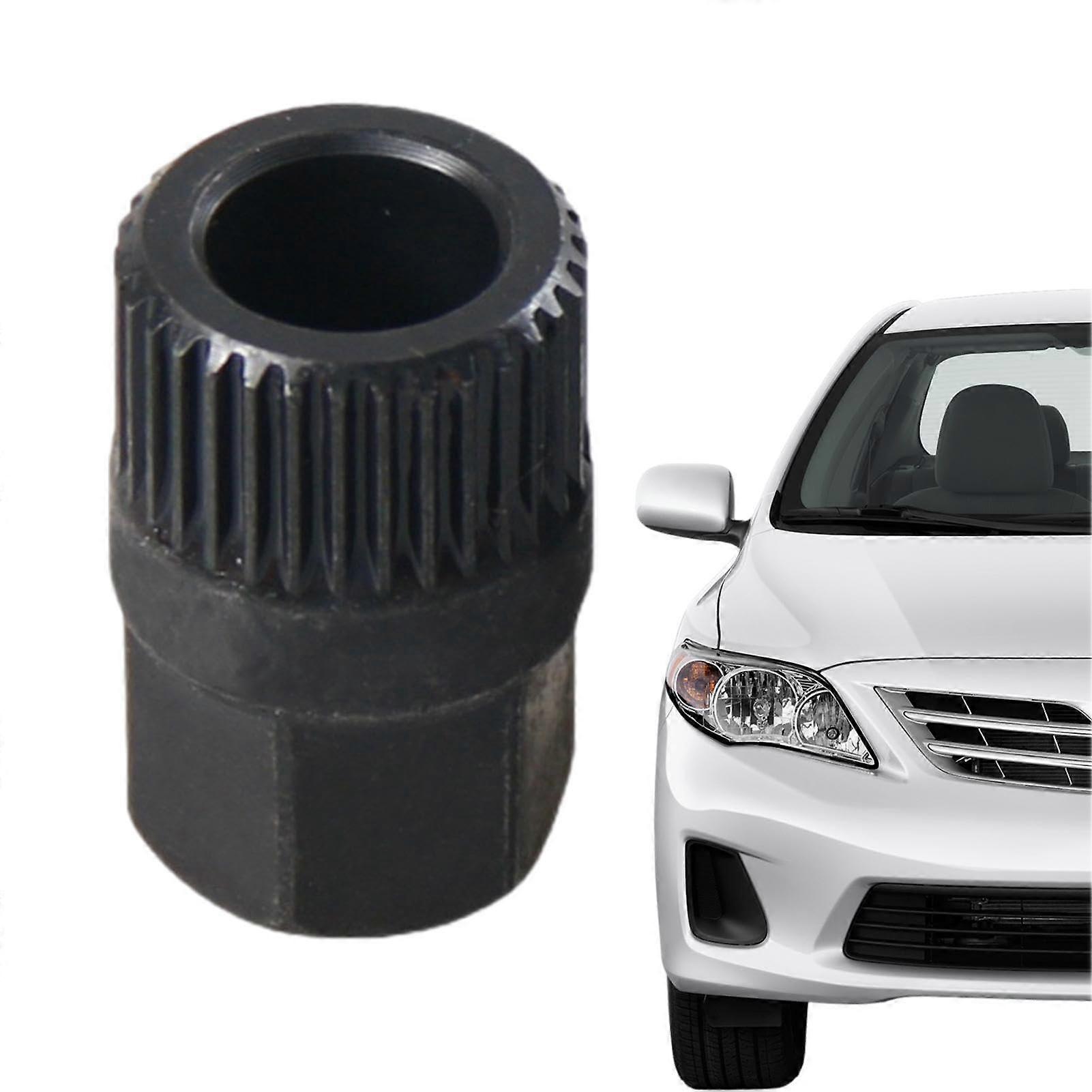 Alternator Freewheel Removal Tool, Wear-Resistant Decoupler Pulley Tool, 33-Teeth, Compatible With Various Models