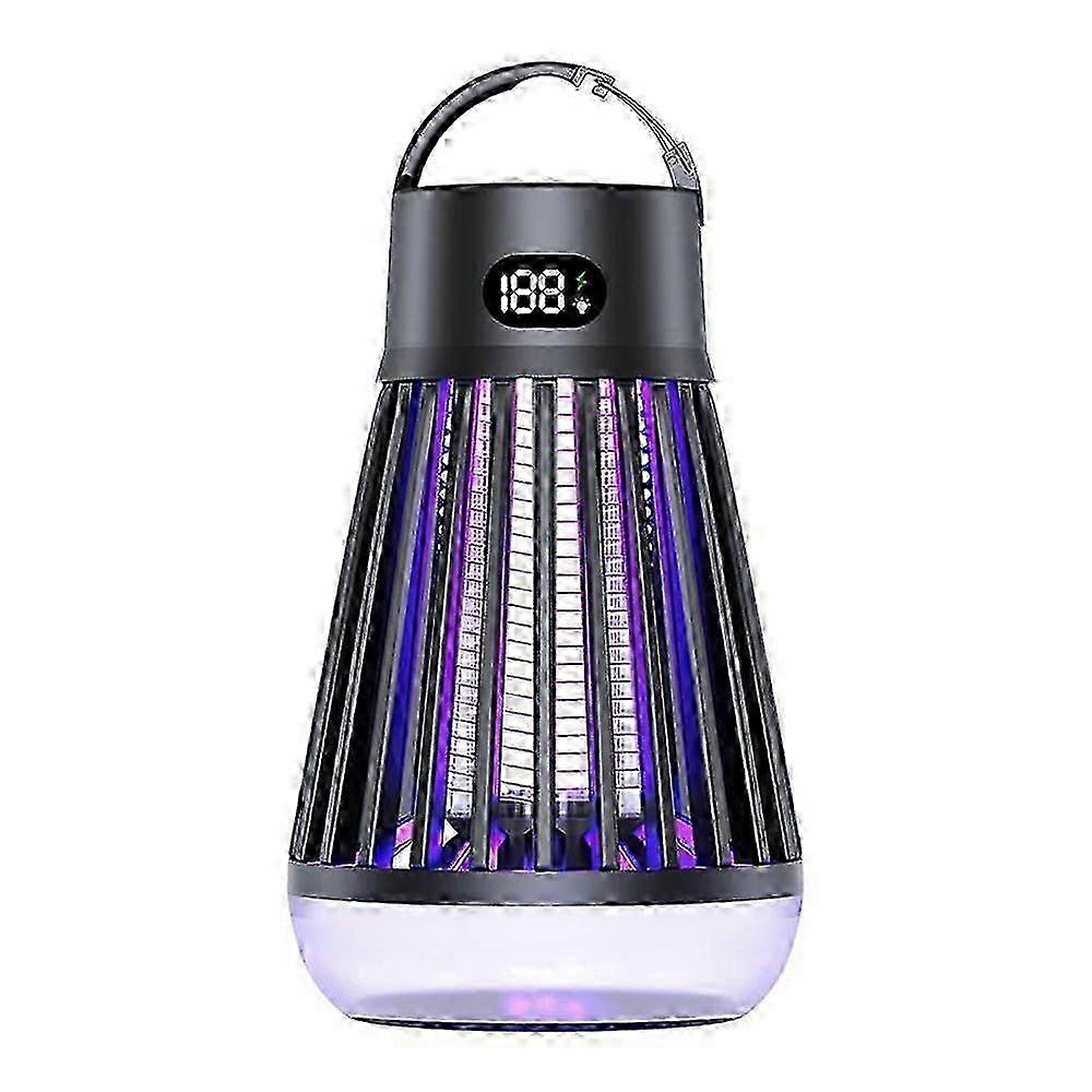 Taşınabilir USB Şarj Edilebilir Sivrisinek ve Sinek Katili Lamba - İç ve Dış Mekan Kullanımı için Elektronik Bug Zapper