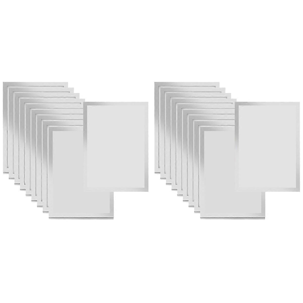 10PCS A5 Magnetic Diamond Art Frames, Self Adhesive Magnetic Picture Frame Frames Display Frame