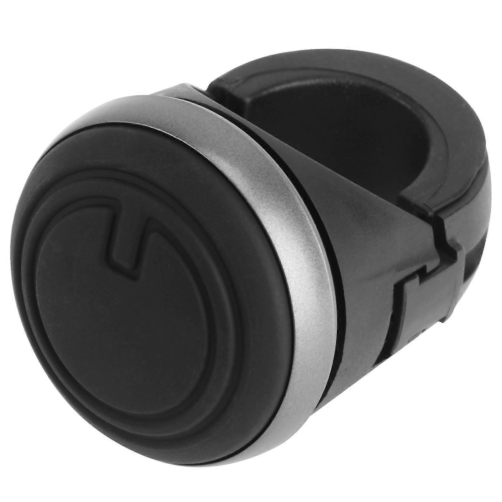 Torque Enhancement Steering Wheel Knob For Drivers Simple Elegant Design 6.3X5cm Black 1Pcs
