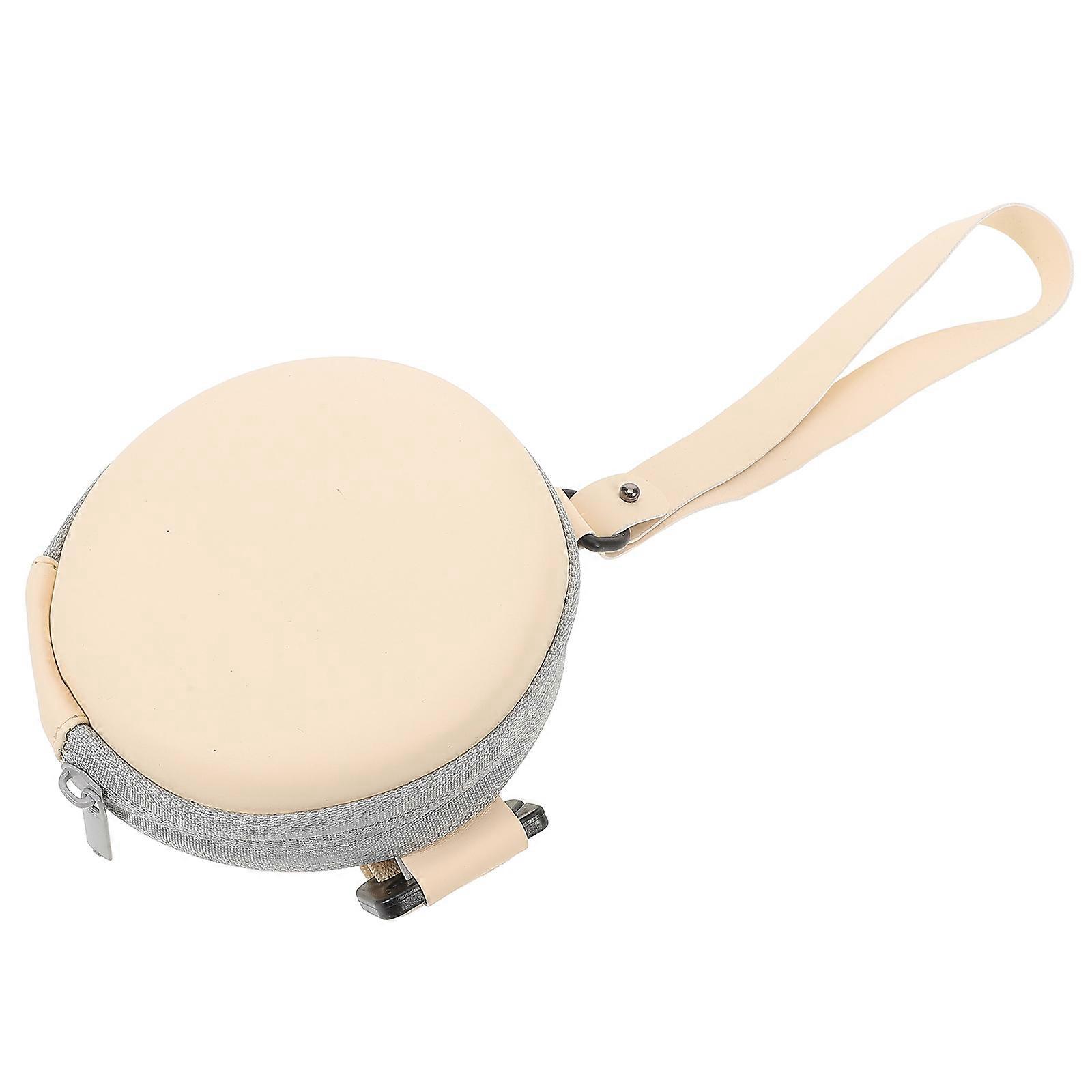 Here's a polished and professional product description for your **Portable Foldable Round Sunglass Case With Zipper**:
### **Portable Foldable