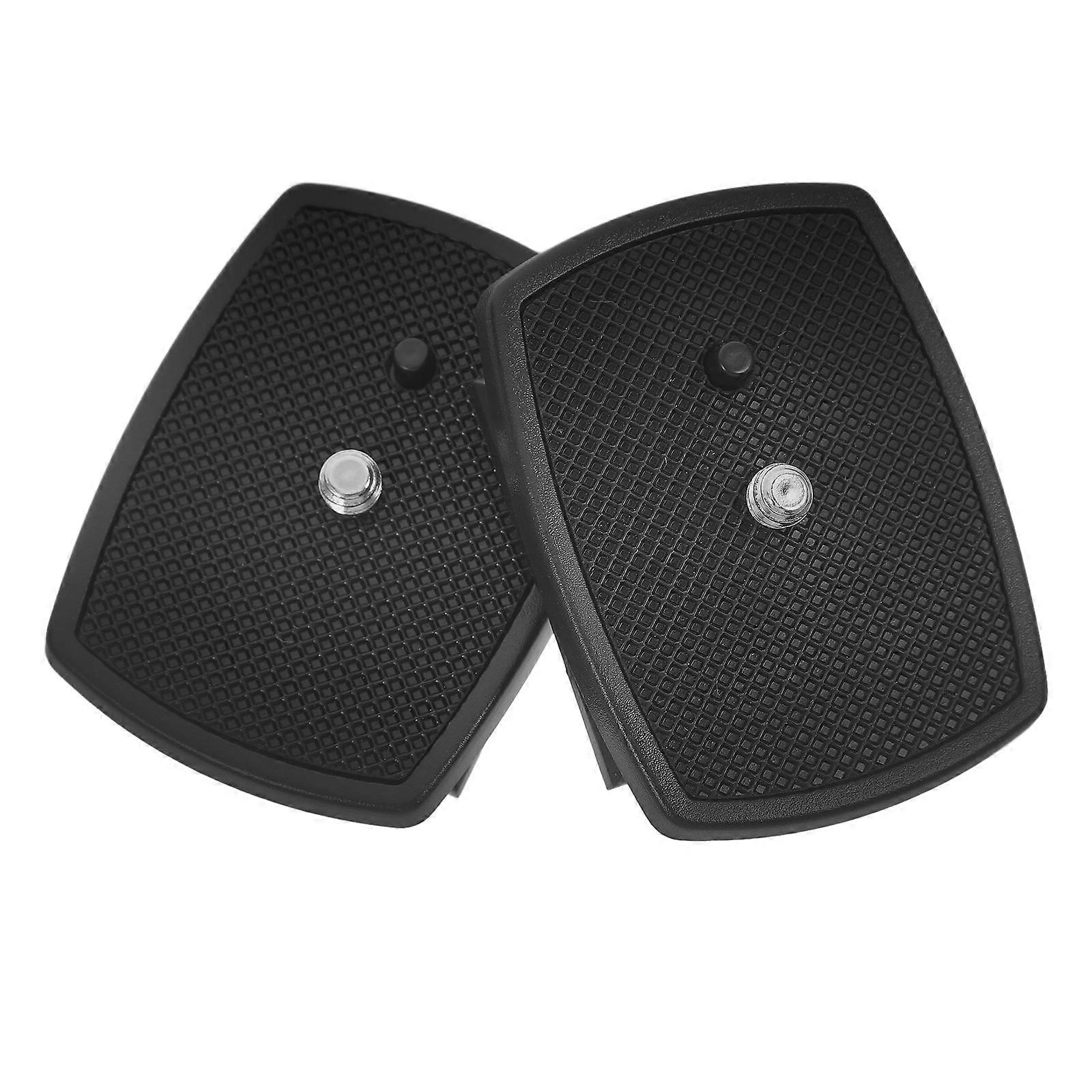 2Pcs Camera Tripod Plate Tripod Accessory Camera Quick Release Plate Replacement