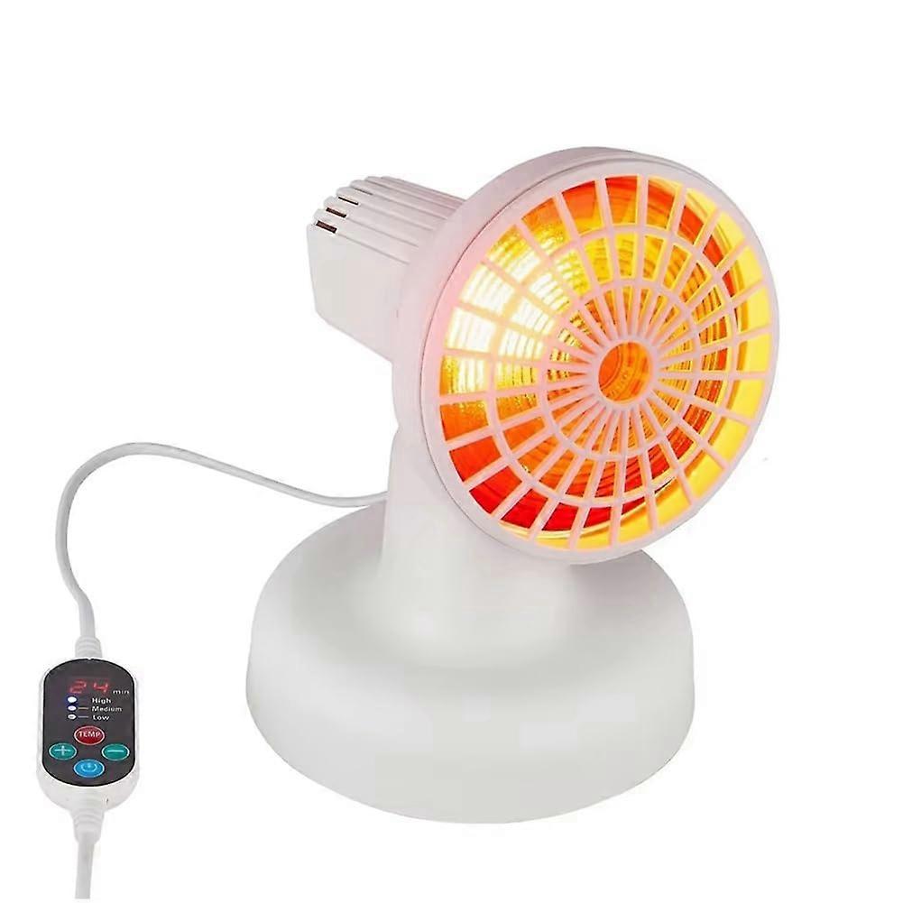 Infrared Lamps Near-Infrared Phototherapy Heating Lamp For Home Skin Care, 230V AC EV And EU Plug Compatible