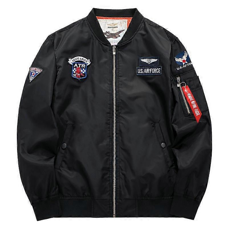 Spring and Autumn Thin Men's Flight Suit Jacket Men's Casual Jacket Large Size Men's American Baseball Uniform