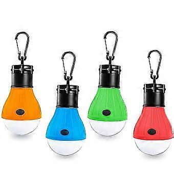 4-pack led campingljus, campingtillbehör för tältcampare, bärbara tältlampor med klämkrok
