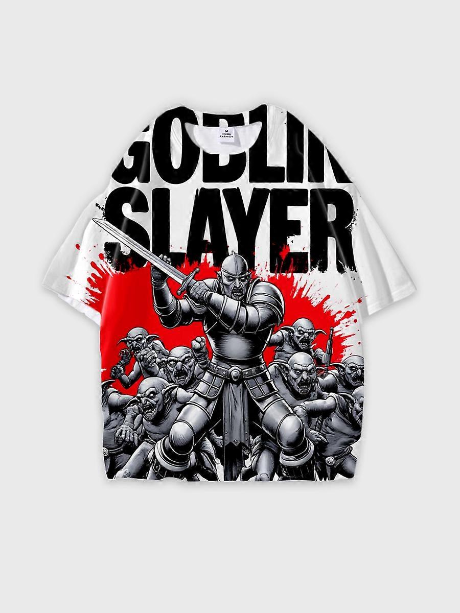 T-shirt round neck Pattern loose short sleeve N338