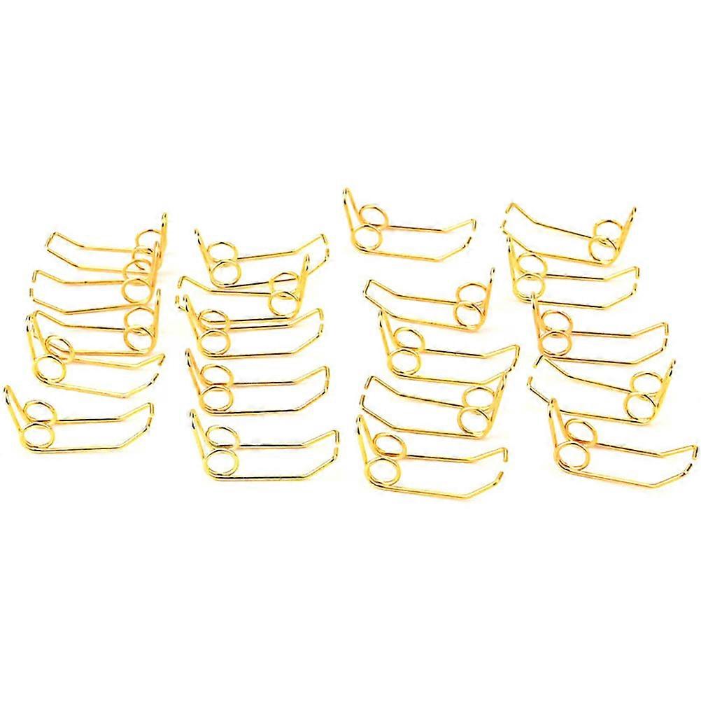 20pcs Water Key Spit Valve Spring Brass Instrument Parts Trumpet Repair Parts
