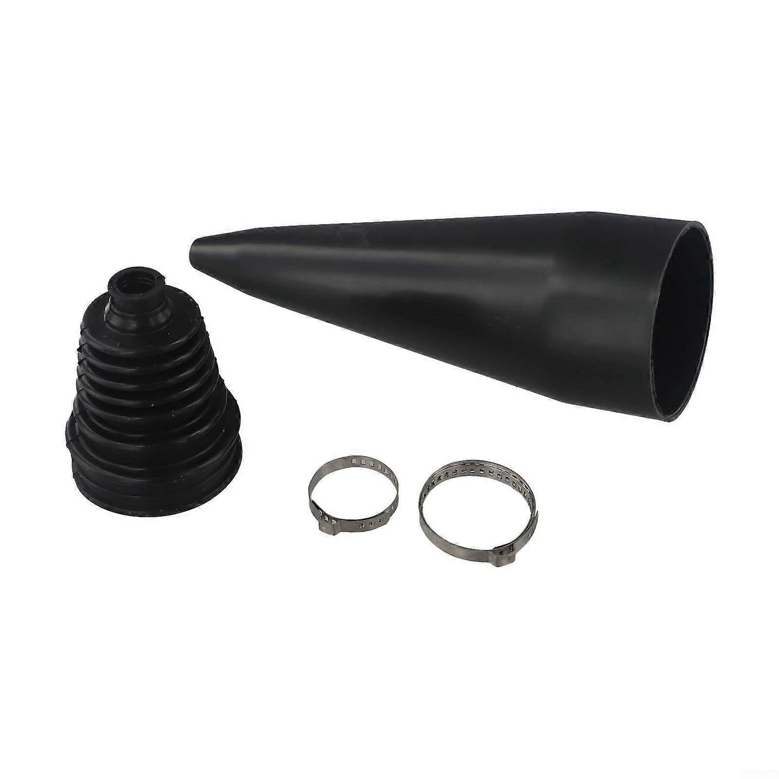 Robust Neoprene Driveshaft Trunk Set with Installation Helper Cone for Enhanced Compatibility and Durability