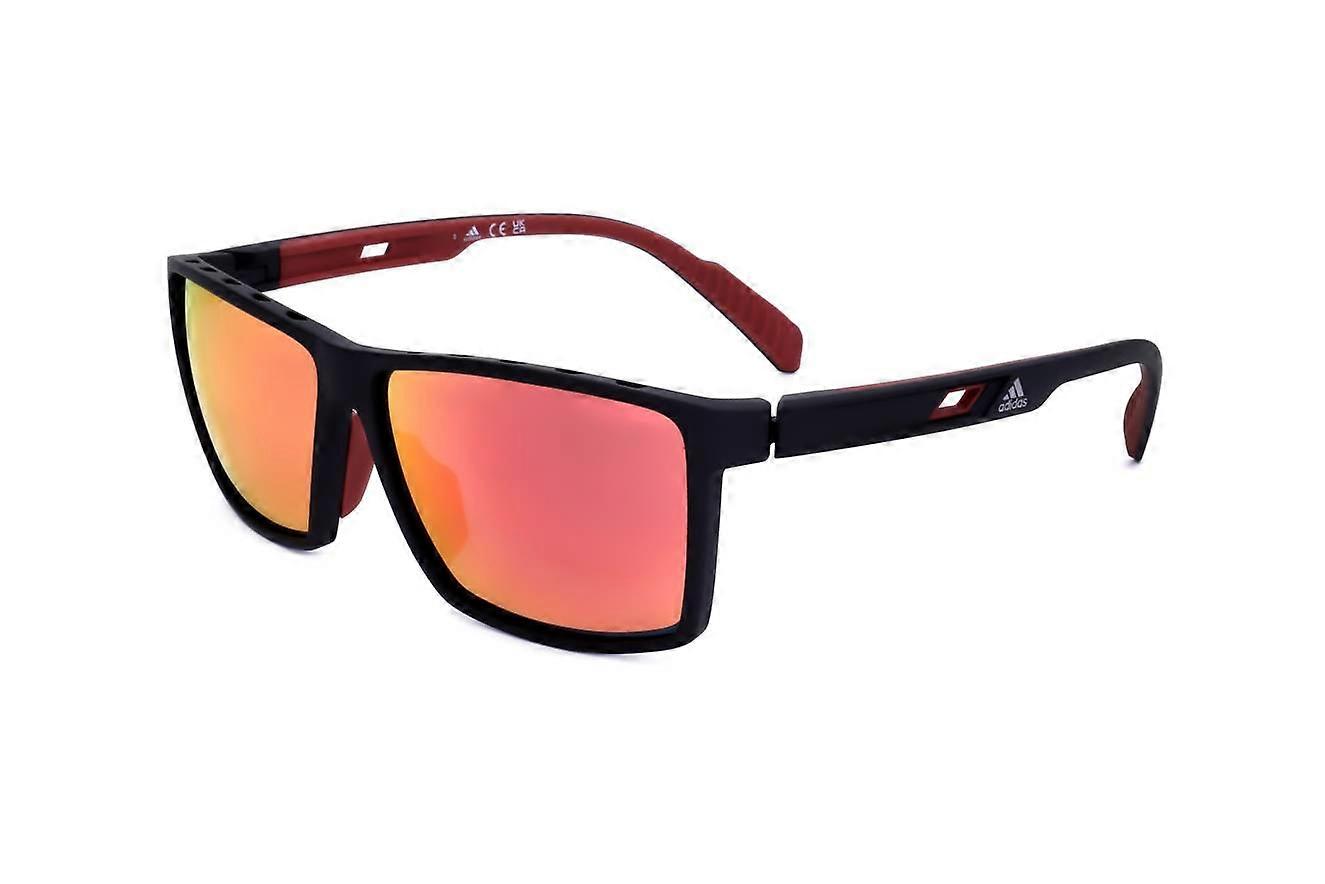 Γυαλιά ηλίου Adidas Sport SP0034 02L MATTE ΜΑΥΡΟ 60/13/140 ΑΝΔΡΙΚΑ