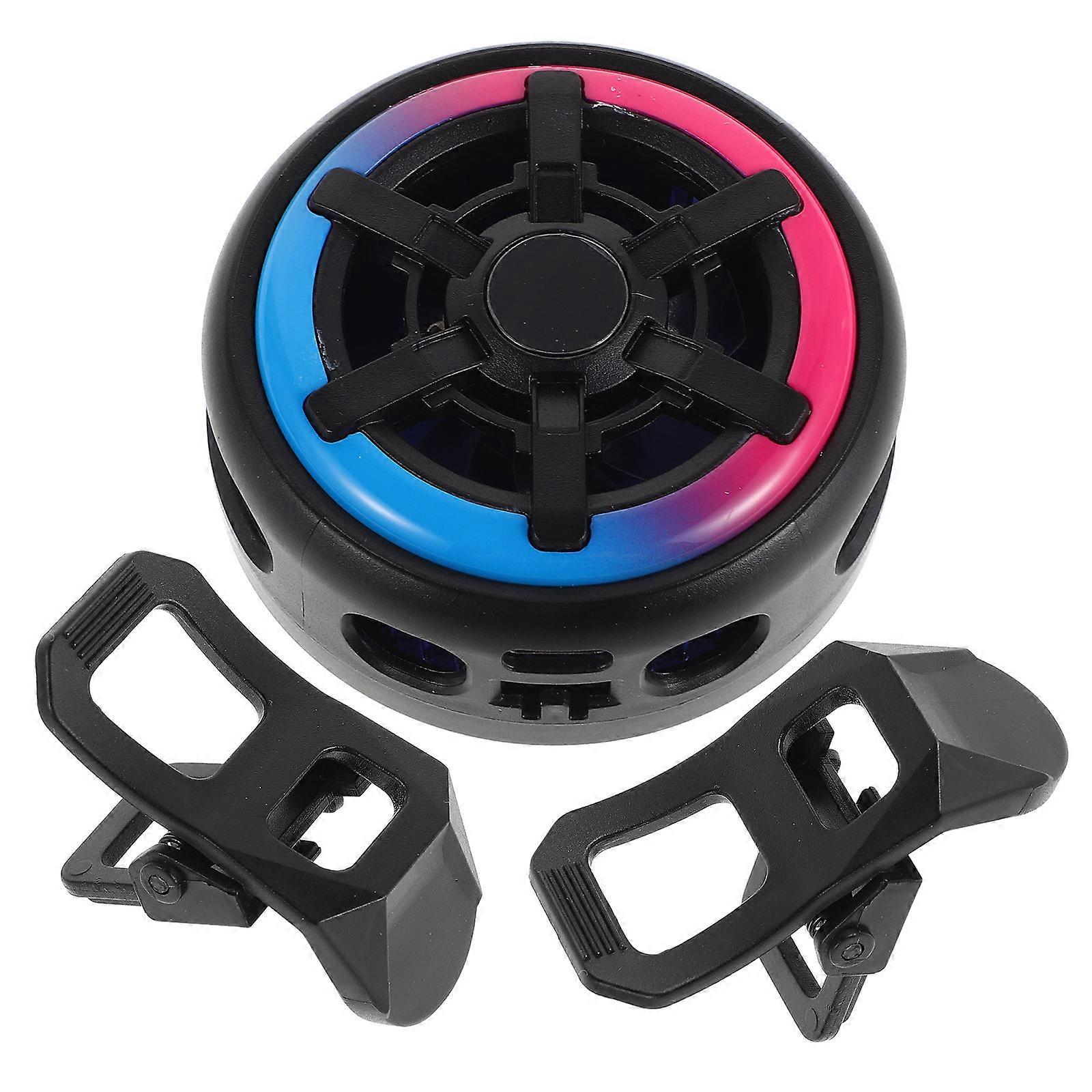 Portable Cellphone Radiator Featuring Temperature Display For Users On The Go Lightweight Magnetic Attachment 1Set