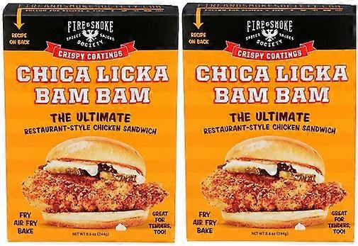 Fire & Smoke Society Crispy Coatings Chica Licka Bam Bam 2 Pack