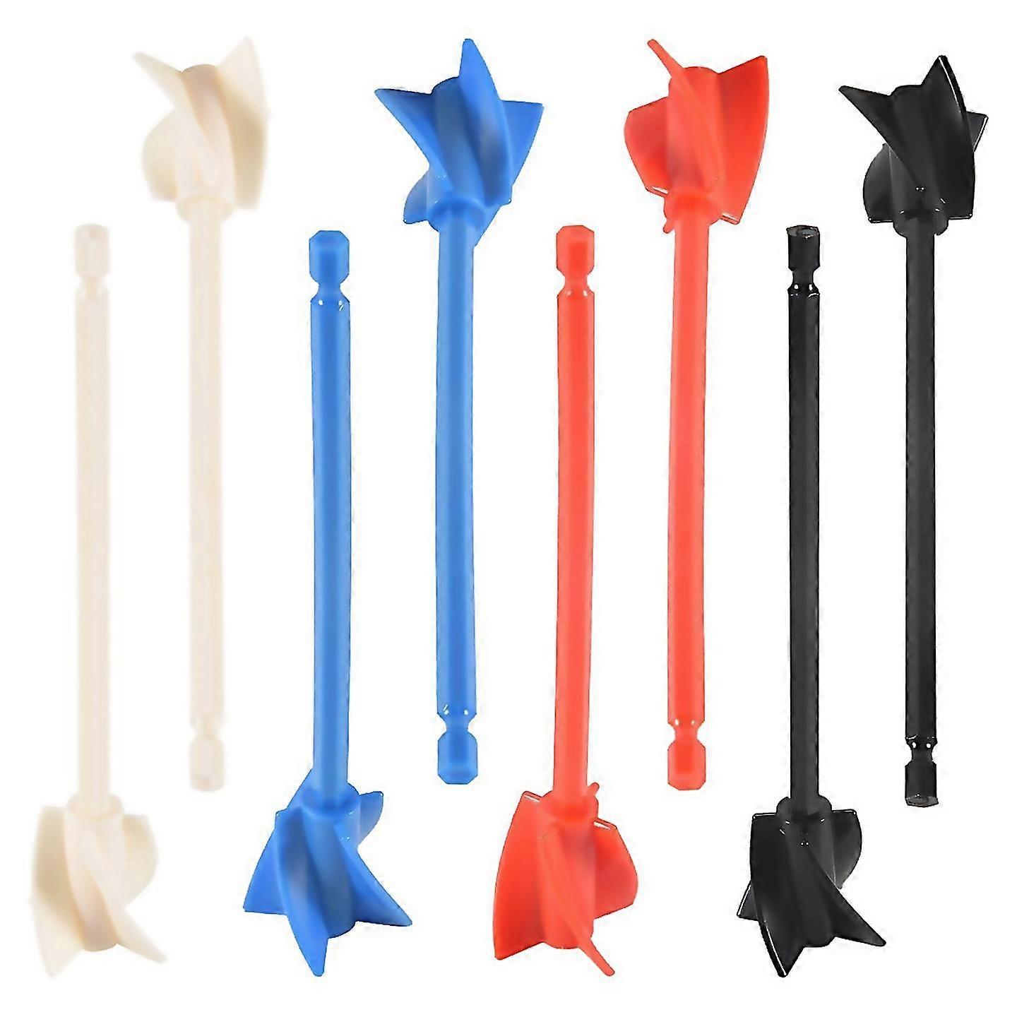 Resin Mixer Paddles Epoxy Mixer Attachment For Powerful Mixing Reusable Paint Mixer Paint Stirrer Su