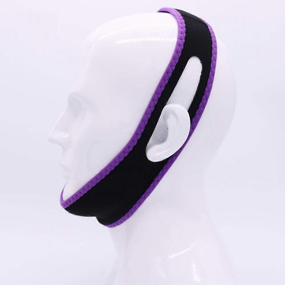 Snoring Belt Unisex Jaw Belt Adjustable Chin Strap For Restful Sleep And Wake Up Energized One Piece
