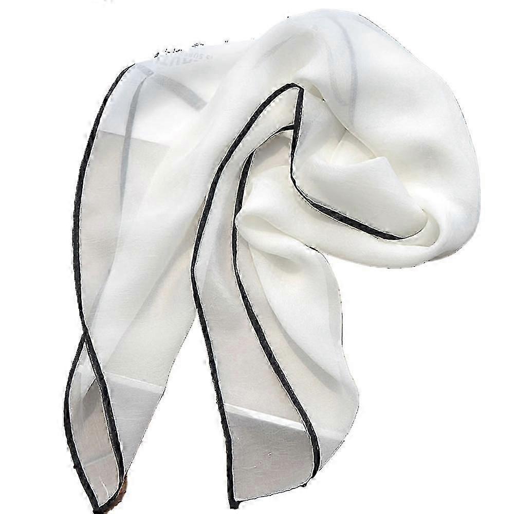 Ladies Solid Color Solid Color Solid Tight Scarf Scarf Long Scarf Headband