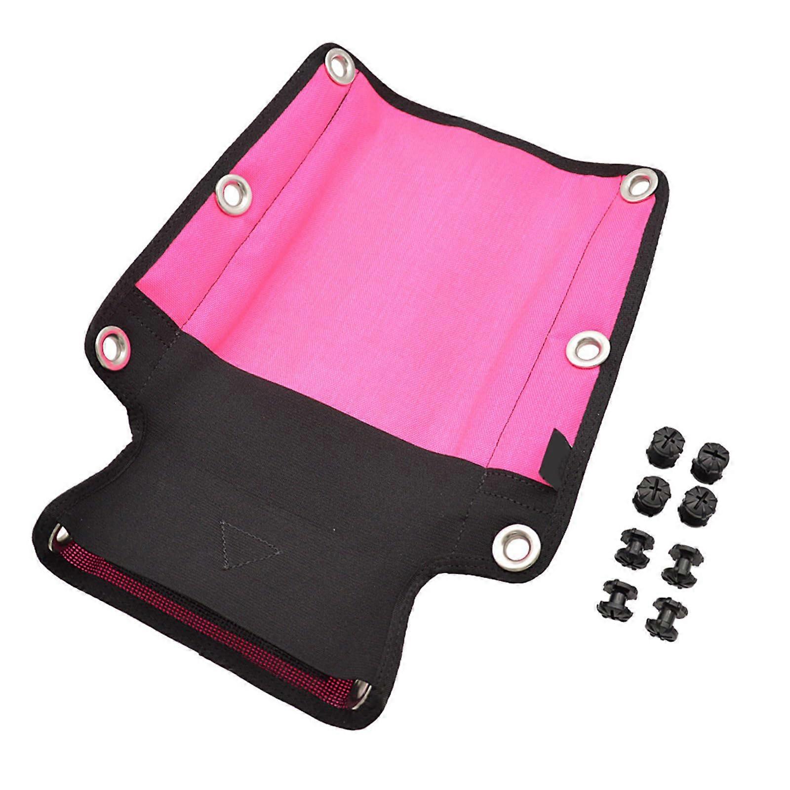 Diver Back Strap Comfortable Diver Backplate Bottom Elastic Storage Bag Technical Diving Backplate Technical Diving Harness Pad