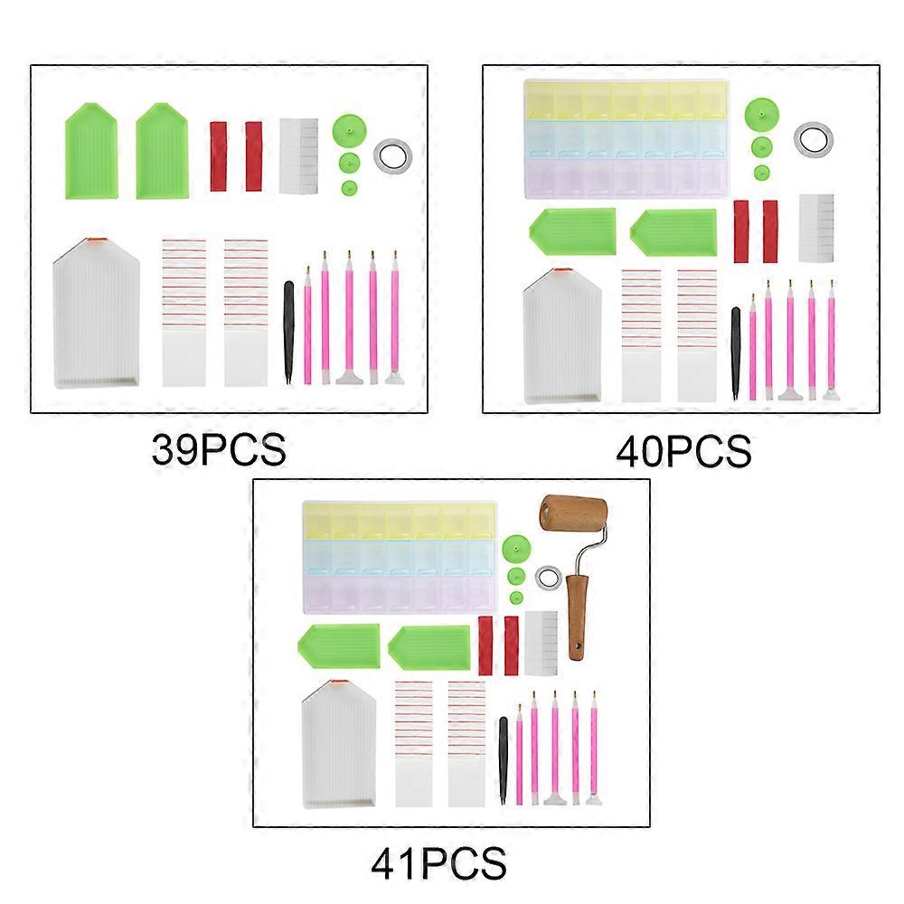 5D DIY Diamond Ballpoint Pen Kits Convenient Ball Point Pen Set Do It Yourself Tools Kit