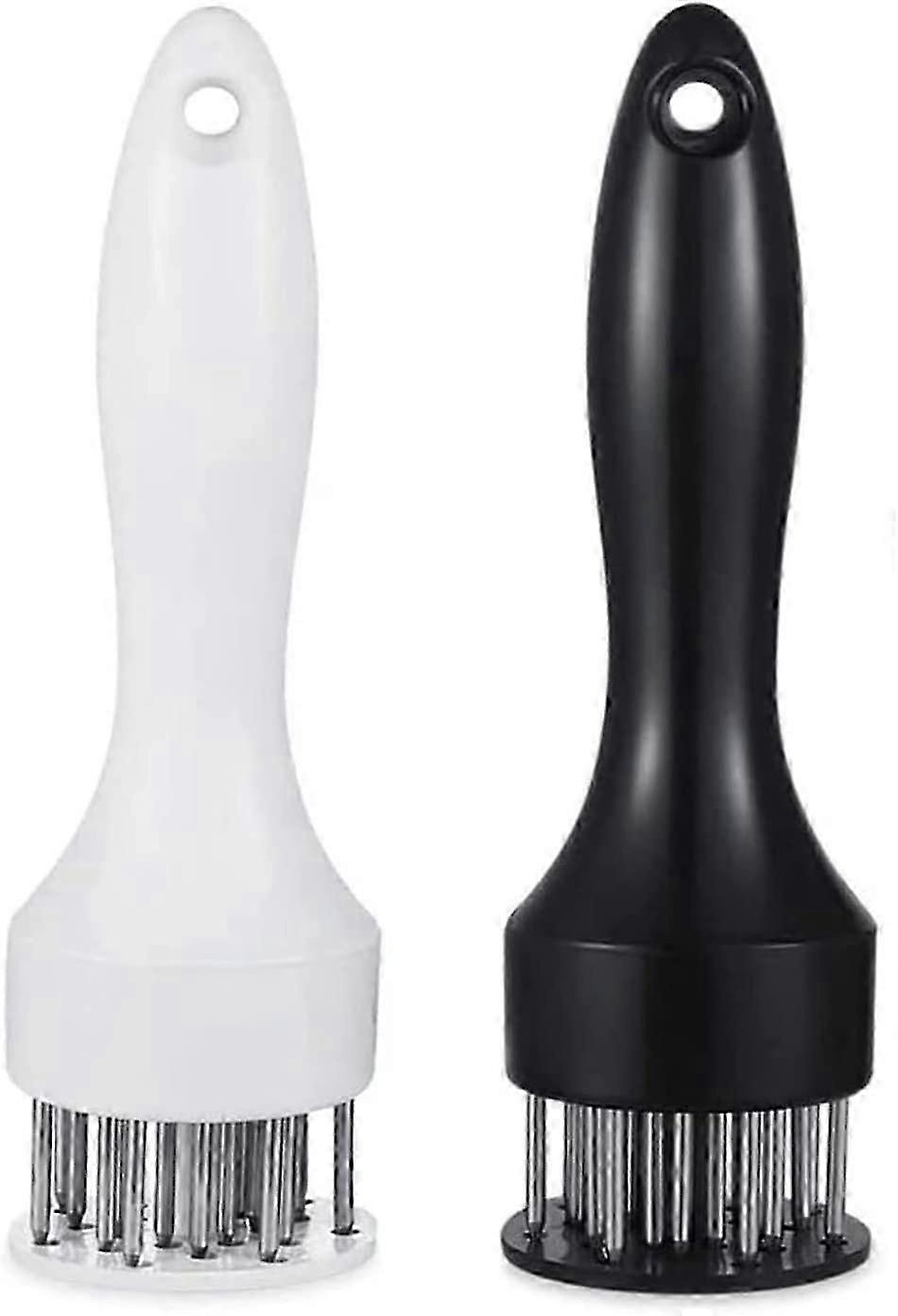 Meat Tenderizer Tool with Ultra Sharp Steel Needle Blades2 Pack