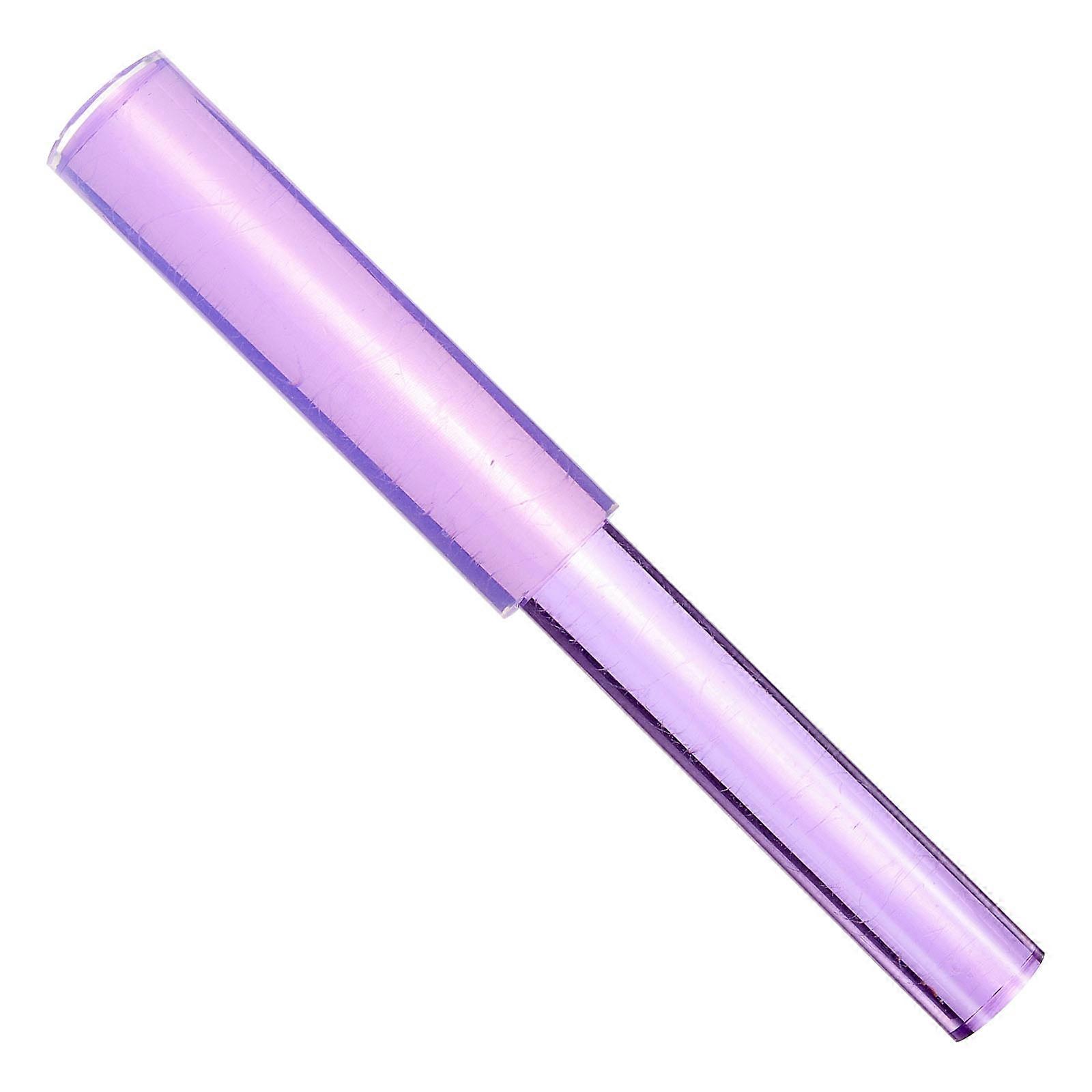 Durable Purple Acrylic Singing Bowl Mallet Multifunctional Striker for Playing 10.5 Inches