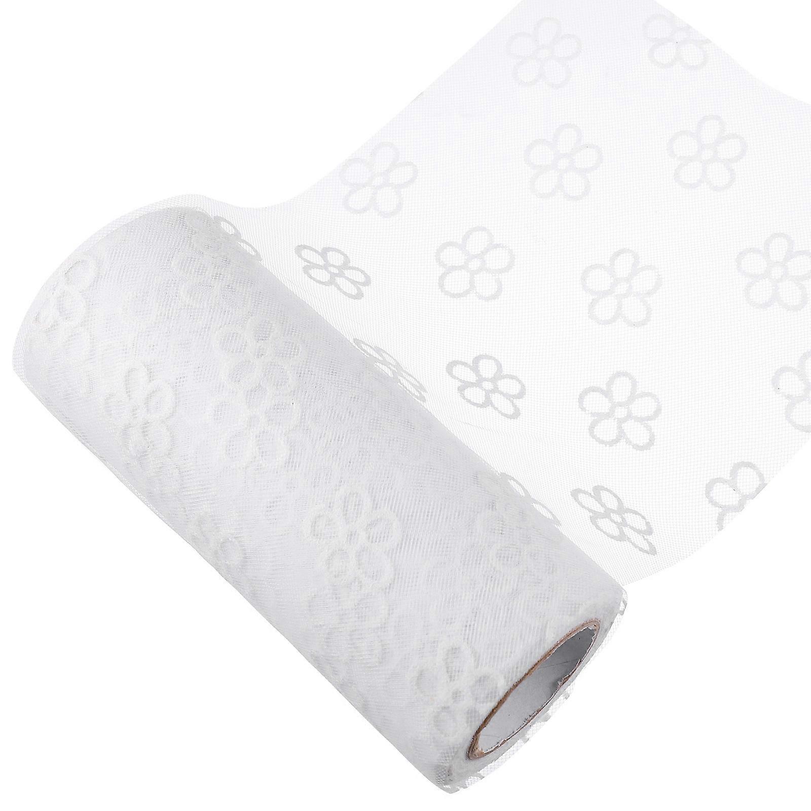 100% Nylon Sheer Mesh Roll For Fashion Design And Home Use Ideal For Decoration Crafts 1 Roll