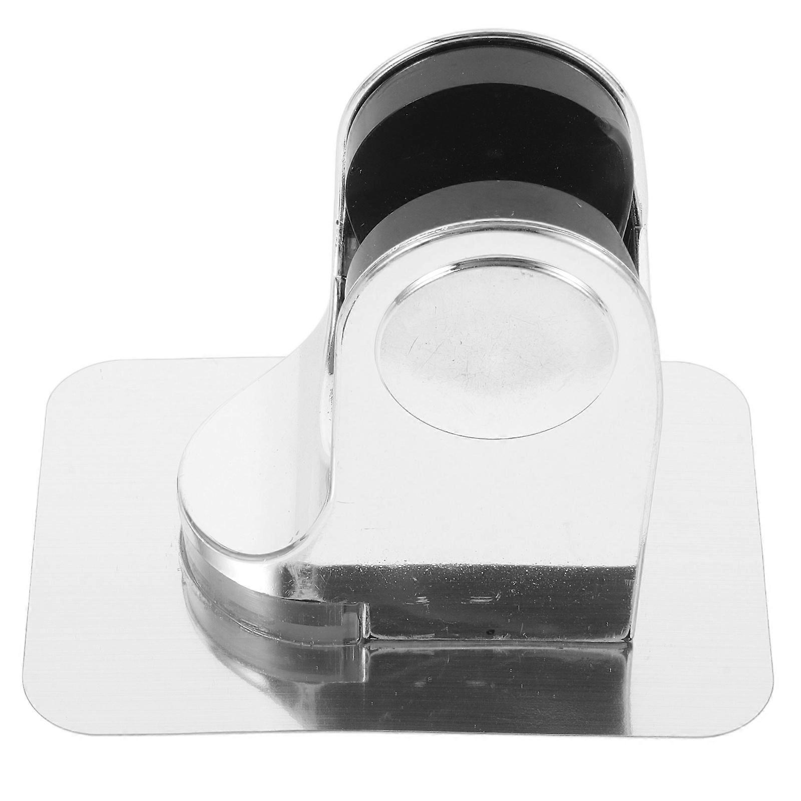 Strong Adhesive Shower Holder Practical Design Adjustable Shower Head Holder For Families With Kids 1Set