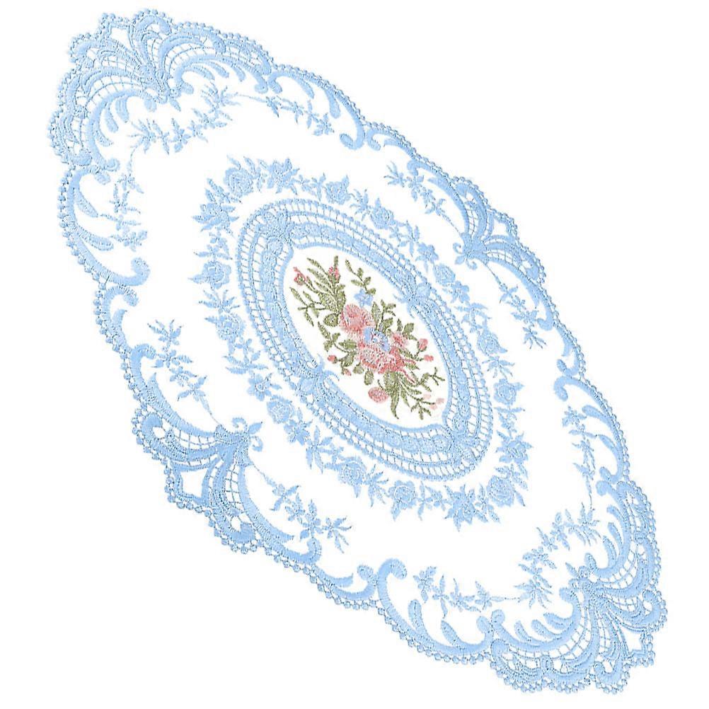 Vintage Lace Placemat Tabletop Accessory For Living Room With Protective Function 1Pack
