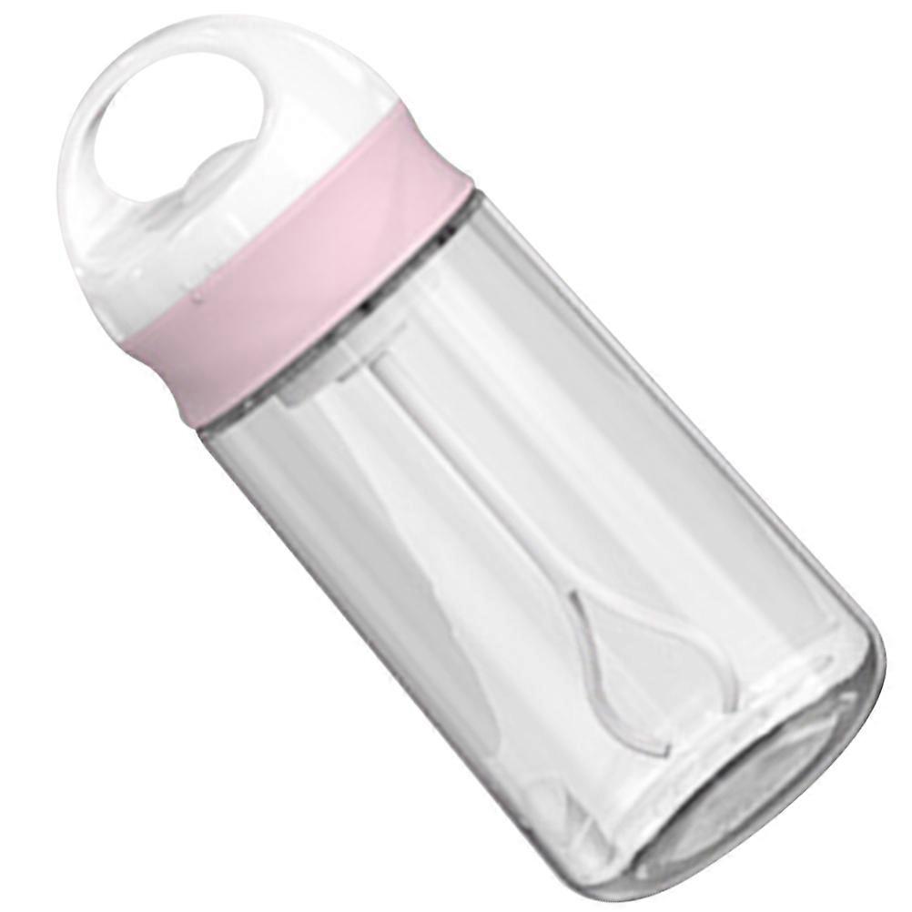 Bottiglia Shaker Proteica Portatile per Uso Domestico con Coperchi In Plastica Colore Trasparente 8 oz