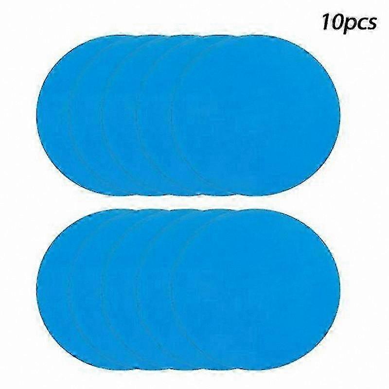 Vinyl Pool Patch Kit for PVC Ring and Rubber Inflatable Repair Self-Adhesive Round Glue Paper