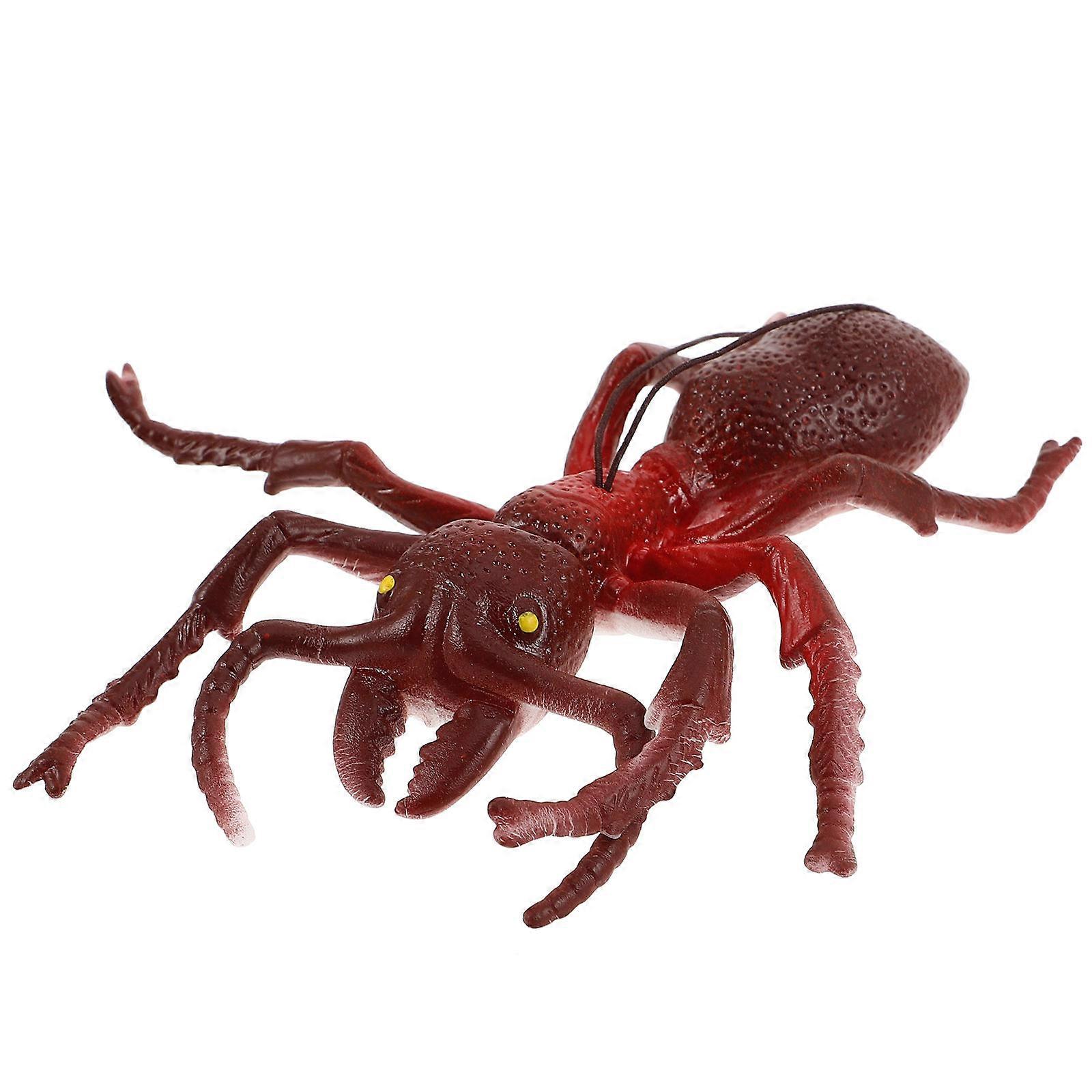 It sounds like you're describing or searching for **realistic soft decorative ant props**, possibly for use in Halloween decorations, pranks, or