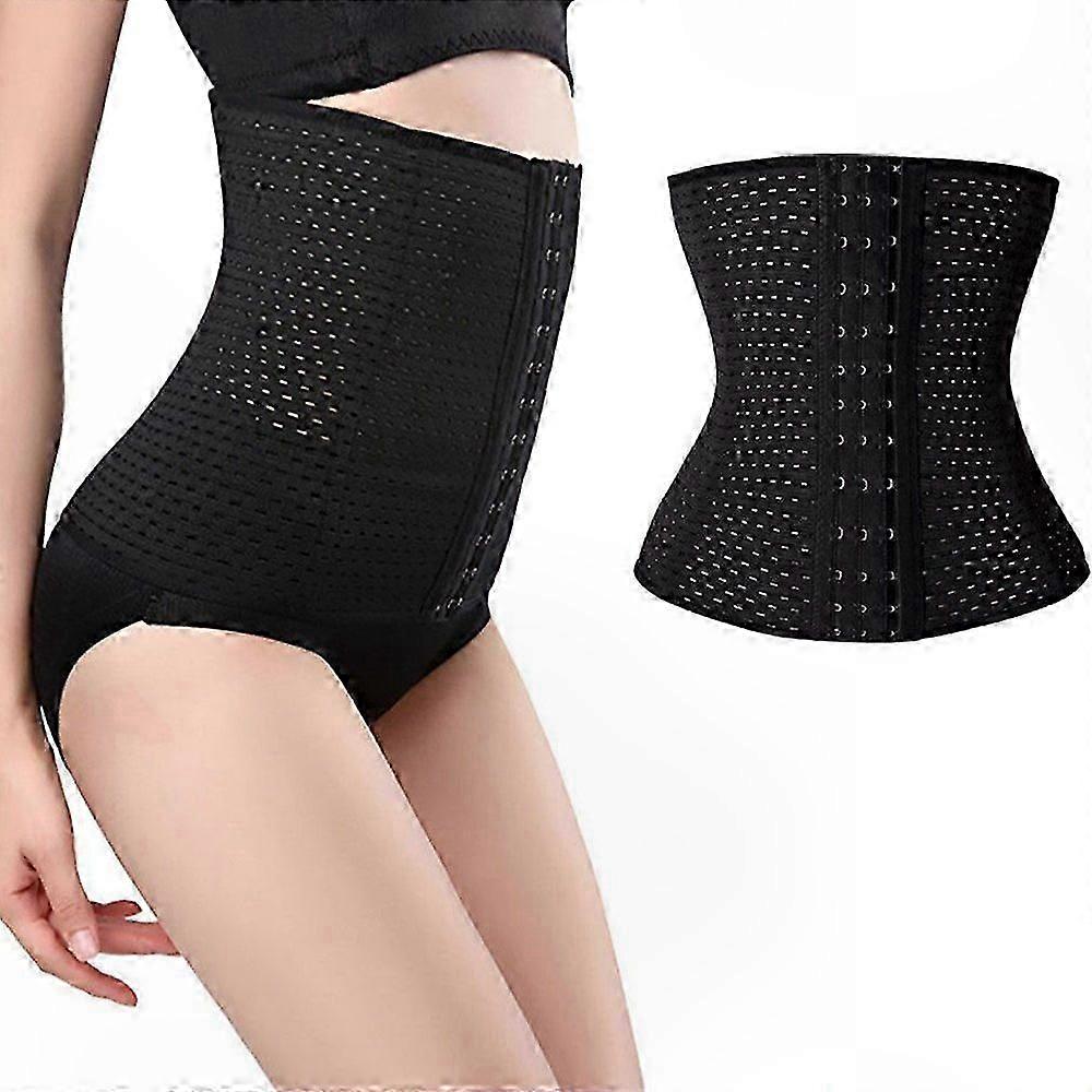 Breathable Waist Belt with Hook and Eye Closure for Comfortable Support and Fit