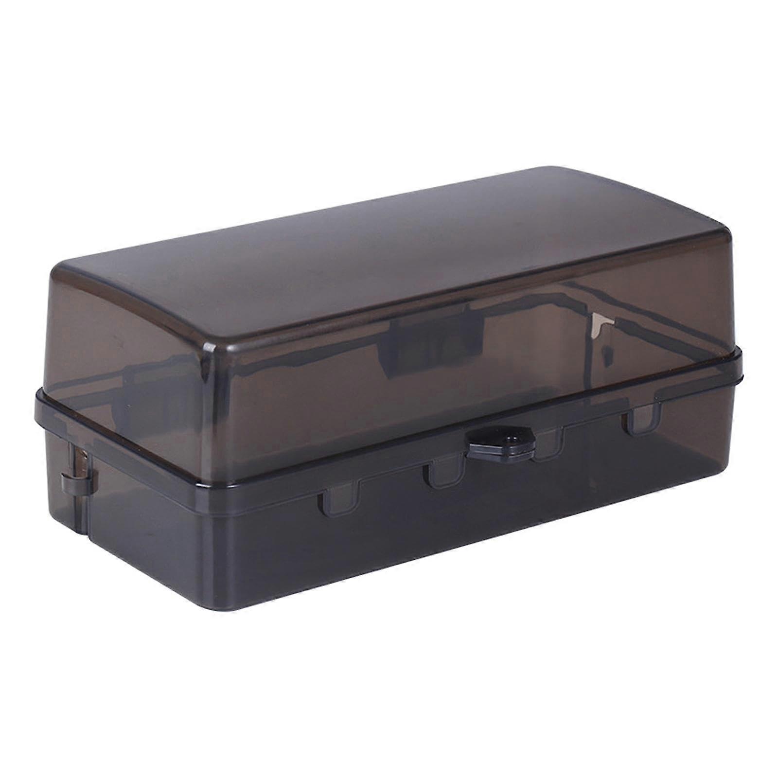 Waterproof Protective Cover For Electrical Boxes, Outdoor Rainproof Socket Cover, Mountable On Wall, Black