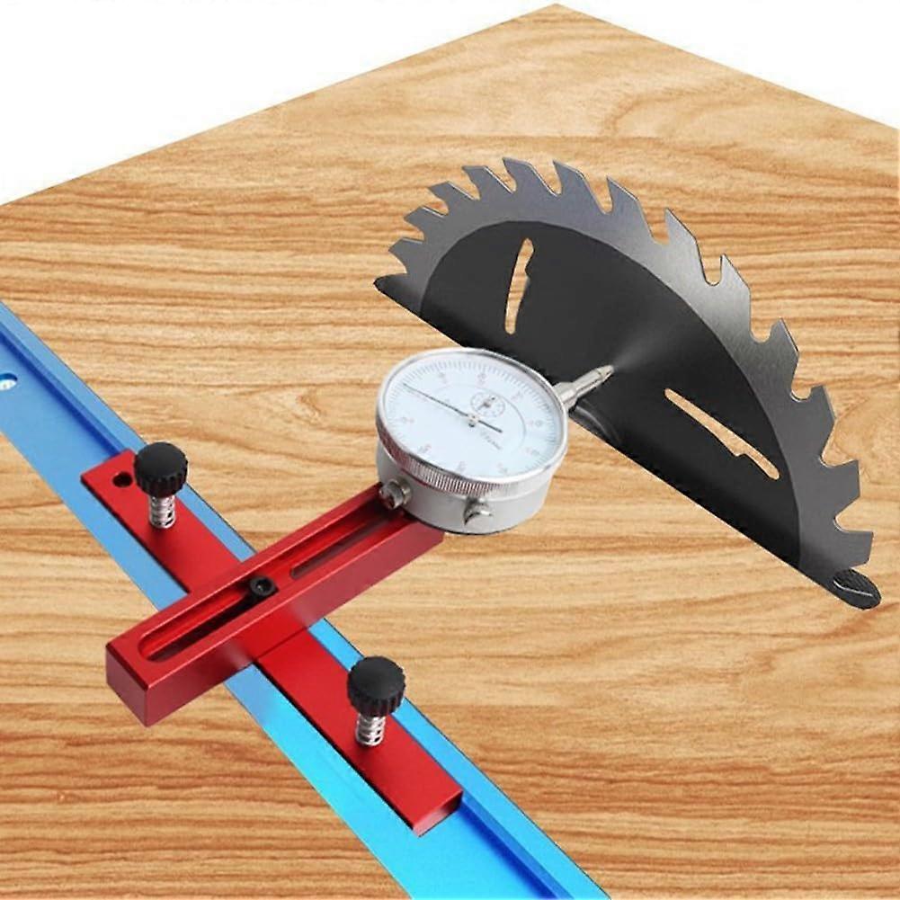 For table saw calibration tools with aluminum alloy for durable woodworking (red, long) Red (long)