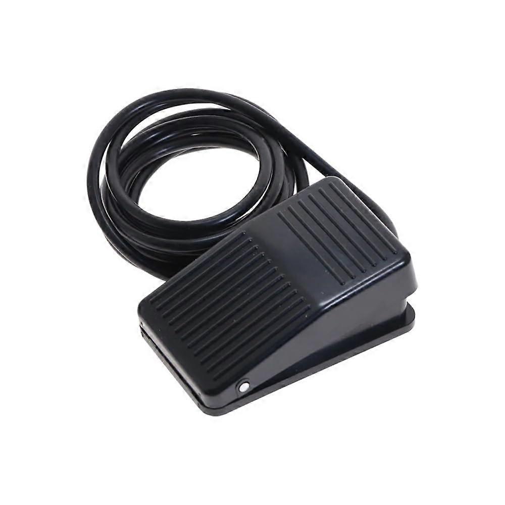 TFS-01 Foot Pedal Switch AC 250V 10A SPDT NO NC, Antislip, Momentary Power, 2M Wire