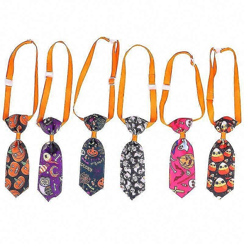 6pcs Stylish Cat Bow Ties for Pets