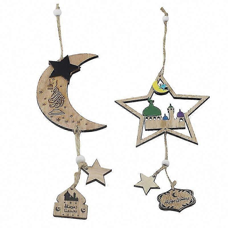 2pcs Wooden Wall Decor for Home