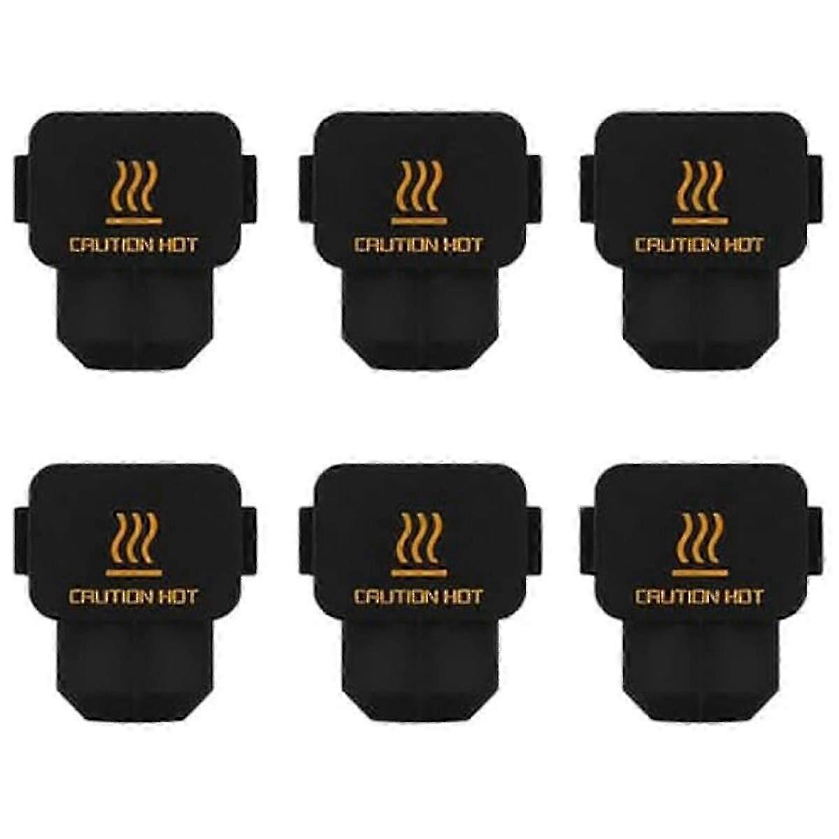 6Pcs Printer Hotend Silicone Socks,High Temperature Extruder Heating Block Silicone Cover for A1/A1 Mini