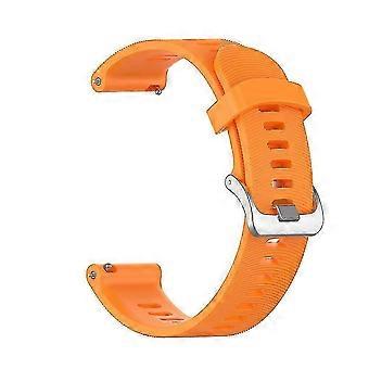 Armband für Garmin Forerunner 645 Smart Watch Silikon Armband Armband - orange