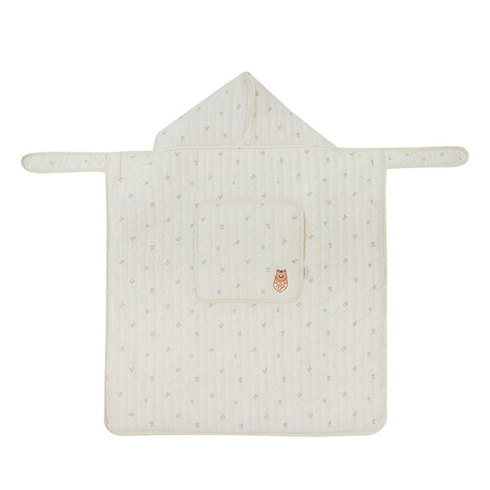 Plush Cotton Cloak Blanket With Pocket For Outdoor Use Thickened Autumn Winter Throw, One Size Cozy On The Go In Colors