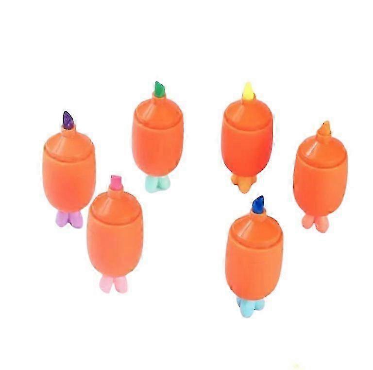 Carrot markers pastel highlighters for notes and studying