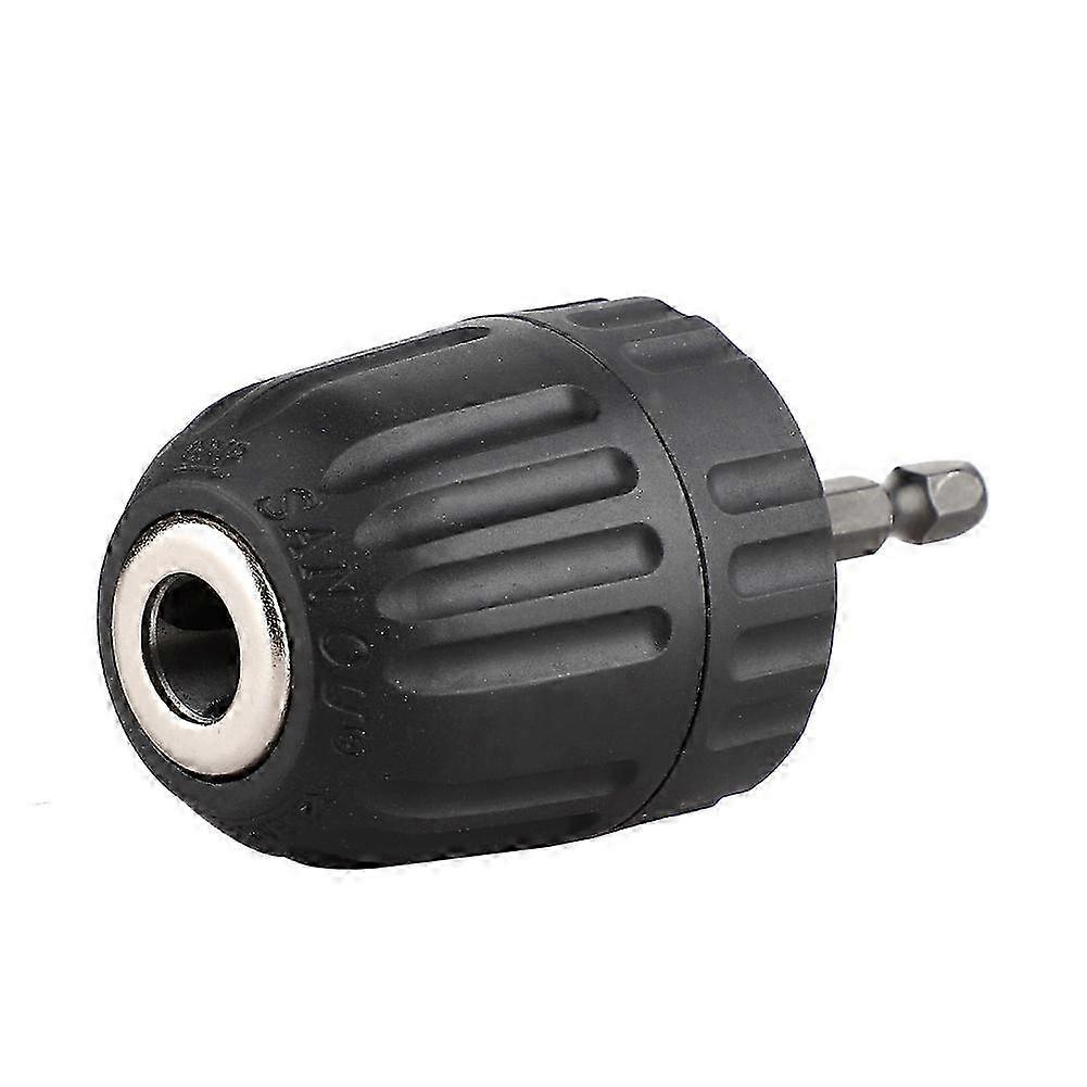 Hex Shank Keyless Drill Chuck Adapter 0.8-10mm for Impact Driver 2025