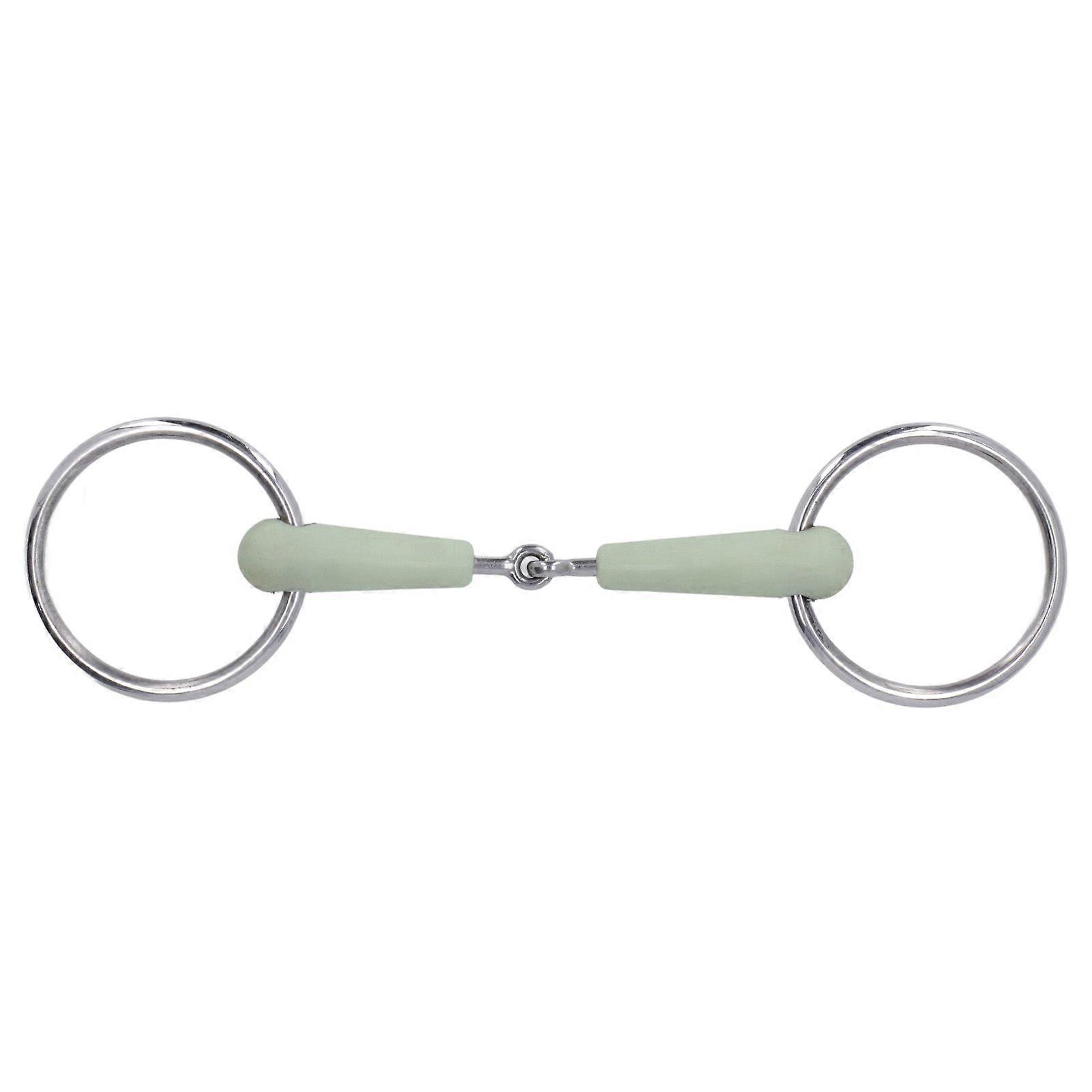 130mm الحصان الفم Snaffle مع سلسلة الفولاذ المقاوم للصدأ حصان بت لمعدات تدريب الفروسية