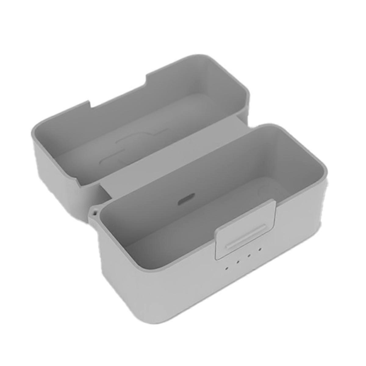 For Mic Mini Silicone Protective Case Microphone Cover Anti-Drop Charging Compartment Protection Soft Shell Kit Grey