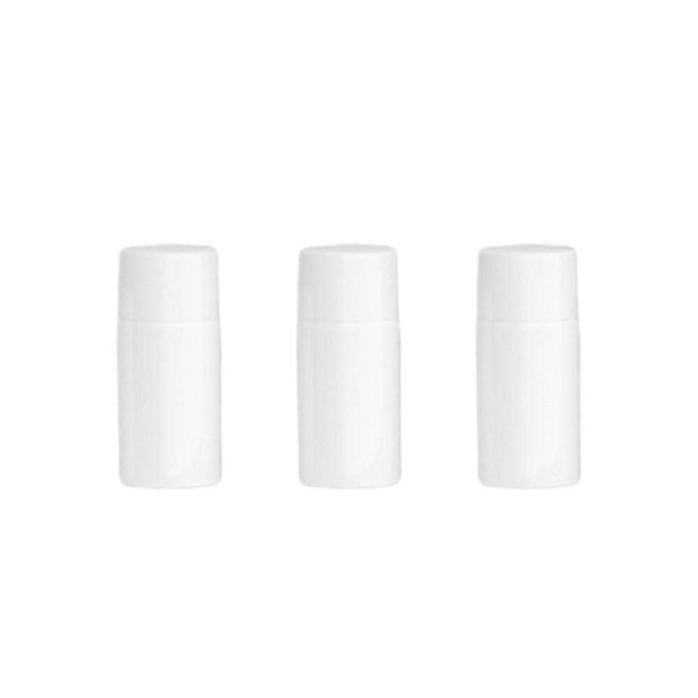 Press Pump Bottle Plastic Lotion Dispensers for Storage 3Pcs White Containers